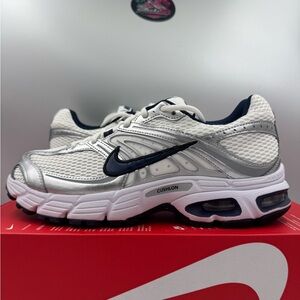 Nike Air Max Moto 2K White Navy Metallic Silver BRAND NEW Size 10 Women